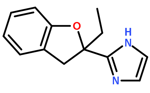 2-(2-乙基-2,3-二氢-2-苯并呋喃基)-1H-咪唑