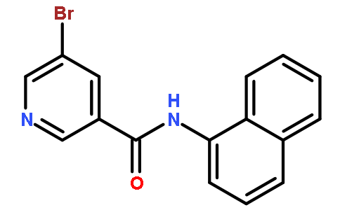 5-Bromo-N-(1-naphthyl)nicotinamide