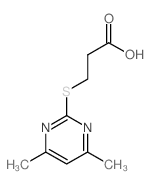 3-(4,6-二甲基嘧啶-2-硫代)丙酸