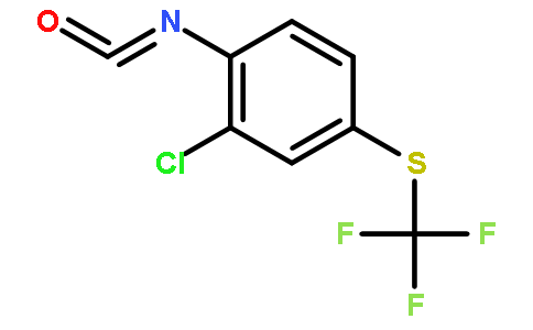 2-氯-4-(三氟甲基硫)苯基 异氰酸盐