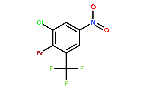 4-溴-3-氯-5-(三氟甲基)硝基苯