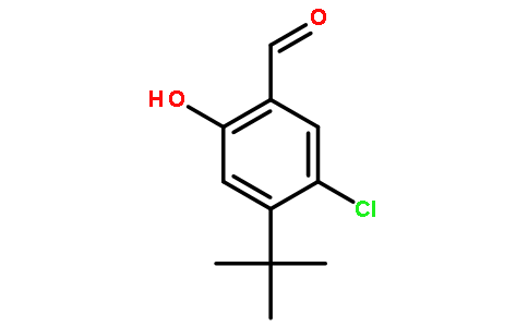 4-叔丁基-5-氯-2-羥基苯甲醛