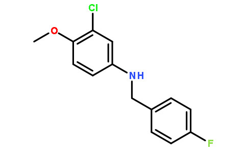 3-Chloro-N-(4-fluorobenzyl)-4-(methoxymethyl)aniline