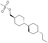 (反式,反式)-4'-丙基-[1,1'-联环己烷]-4-甲醇甲烷磺酸酯