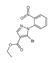 5-溴-1-(2-硝基苯基)-1H-吡唑-4-羧酸乙酯