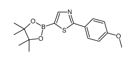 2-(4-Methoxy-phenyl)-5-(4,4,5,5-tetramethyl-[1,3,2]dioxaborolan-2-yl)-thiazole