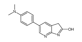 5-[4-(dimethylamino)phenyl]-1,3-dihydropyrrolo[2,3-b]pyridin-2-one