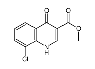 8-氯-1,4-二氢-4-氧代-3-喹啉羧酸甲酯