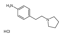 4-(2-pyrrolidin-1-ylethyl)aniline,hydrochloride