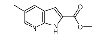 methyl 5-methyl-1H-pyrrolo[2,3-b]pyridine-2-carboxylate