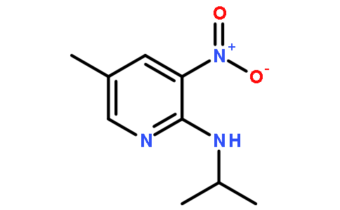 2-异丙基氨基-5-甲基-3-硝基吡啶