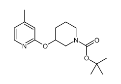 3-(4-甲基-吡啶-2-基氧基)-哌啶-1-羧酸叔丁酯