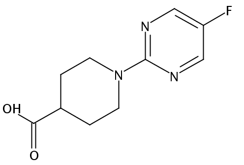 1-(5-氟-嘧啶-2-基)-哌啶-4-羧酸