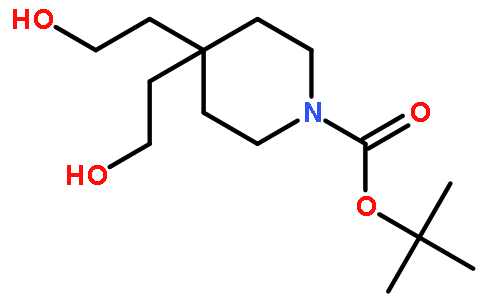 4,4-双(2-羟基乙基)-1-哌啶甲酸叔丁酯