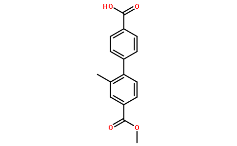 4-(甲氧基羰基)-2-甲基-[1,1-联苯]-4-羧酸