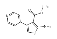 2-氨基-4-吡啶-4-基噻吩-3-羧酸甲酯