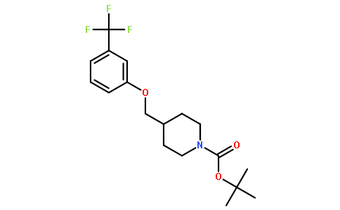 3-(N-Boc-哌啶-4-基甲氧基)三氟甲苯