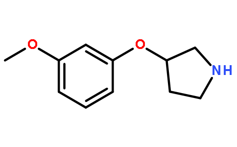 (9CI)-3-(3-甲氧基苯氧基)-吡咯烷