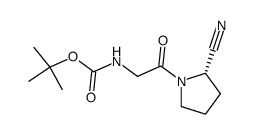 (S)-tert-butyl 2-(2-cyanopyrrolidine-1-yl)-2-oxoethylcarbamate