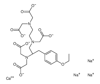 calcium,trisodium,2-[[(2S)-2-[bis(carboxylatomethyl)amino]-3-(4-ethoxyphenyl)propyl]-[2-[bis(carboxylatomethyl)amino]ethyl]amino]acetate