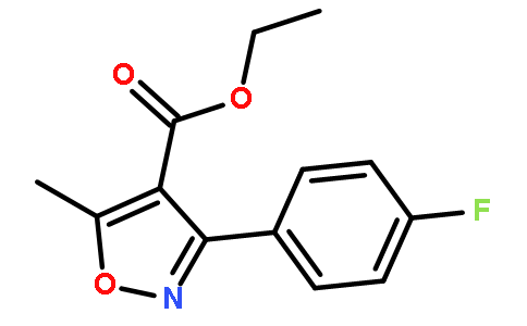 3-(4-氟苯基)-5-甲基异恶唑-4-羧酸乙酯