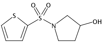 1-(Thiophen-2-ylsulfonyl)pyrrolidin-3-ol