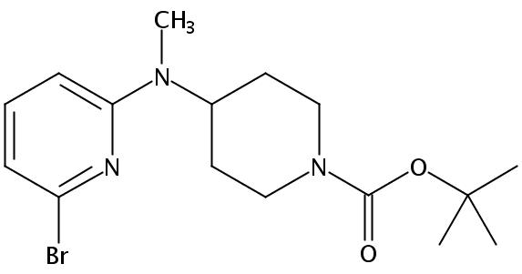 tert-butyl 4-[(6-bromopyridin-2-yl)-methylamino]piperidine-1-carboxylate