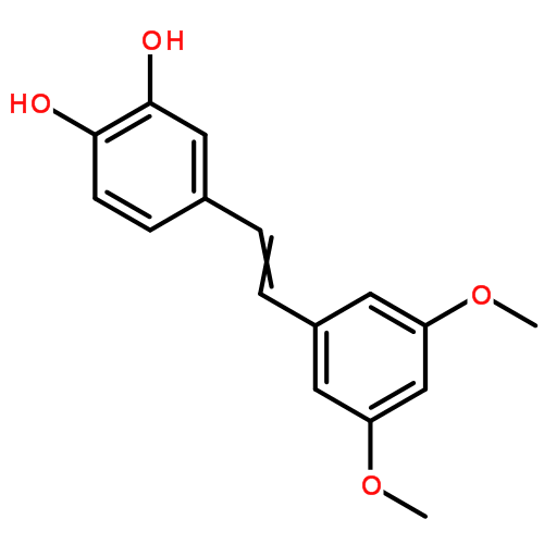 (E)-3,5-二甲氧基-3’,4’-二羟基苯乙烯