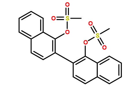 (S)-(+)-1,1′-双-2-萘基二甲烷磺酰酯