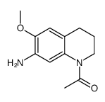 1-(7-amino-6-methoxy-3,4-dihydro-2H-quinolin-1-yl)ethanone