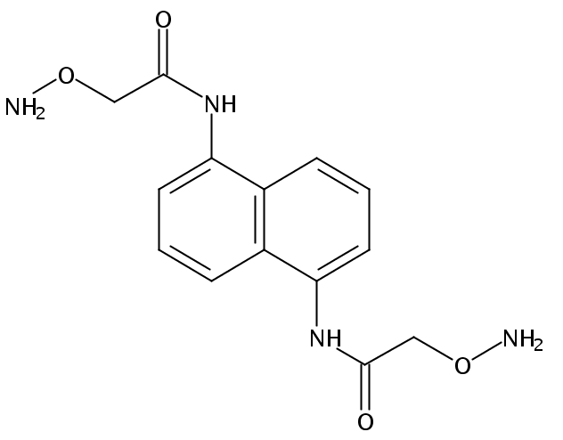 N,N'-(萘-1,5-二基)双[2-(氨基氧基)乙酰胺]