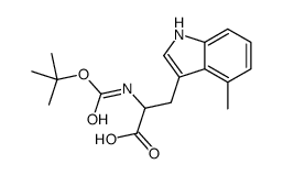 2-(tert-butoxycarbonylamino)-3-(4-methyl-1H-indol-3-yl)propanoic acid