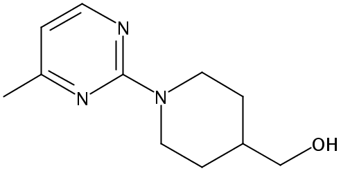 (1-(4-Methylpyrimidin-2-yl)piperidin-4-yl)methanol
