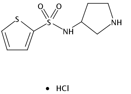 N-pyrrolidin-3-ylthiophene-2-sulfonamide