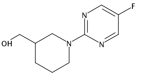(1-(5-Fluoropyrimidin-2-yl)piperidin-3-yl)methanol