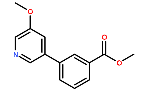 3-(5-甲氧基吡啶-3-基)苯甲酸甲酯