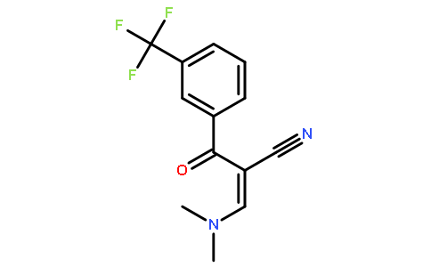 2-[(二甲基氨基)亚甲基]-3-氧代-3-(3-三氟甲基苯基)丙腈