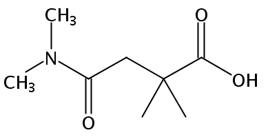 4-(dimethylamino)-2,2-dimethyl-4-oxoButanoic acid