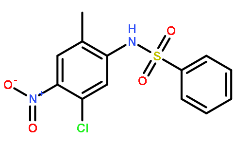 N-(5-氯-2-甲基-4-硝基苯基)-苯磺酰胺