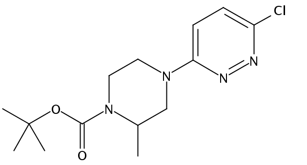 tert-Butyl 4-(6-chloropyridazin-3-yl)-2-methylpiperazine-1-carboxylate