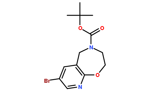 7-溴-2,3-二氢吡啶并[3,2-f][1,4]噁氮杂卓-4(5h)-羧酸叔丁酯