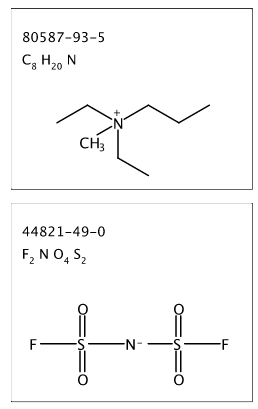 二乙基(甲基)丙基铵双(氟磺酰)亚胺