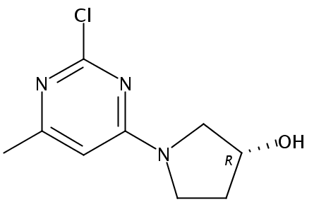 (R)-1-(2-Chloro-6-methylpyrimidin-4-yl)pyrrolidin-3-ol