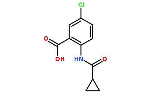 5-氯-2-[(环丙基羰基)氨基]苯甲酸