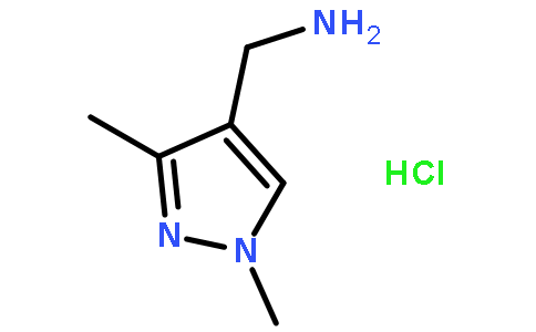 C-(1,3-二甲基-1H-吡唑-4-基)-甲基胺鹽酸鹽
