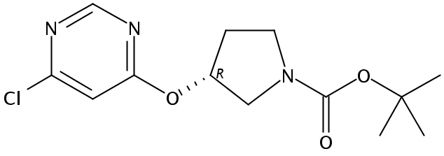 (R)-tert-Butyl 3-((6-chloropyrimidin-4-yl)oxy)pyrrolidine-1-carboxylate