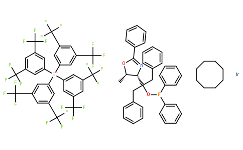 ((4S,5S)-(-)-O-[1-Benzyl-1-(5-methyl-2-phenyl-4,5-dihydrooxazol-4-yl)-2-phenylethyl]-diphenylphosphinite)(1,5-COD)iridium(I) tet