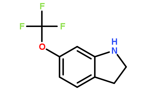 6-三氟甲氧基吲哚啉