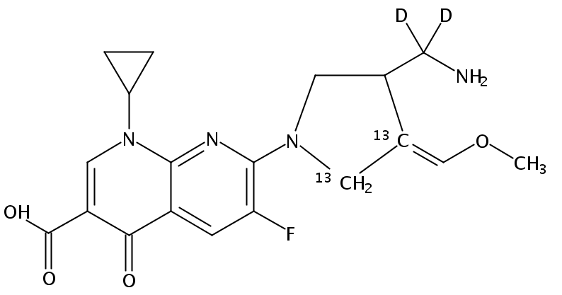吉米沙星杂质(Gemifloxacin-13C-d2)1185236-78-5