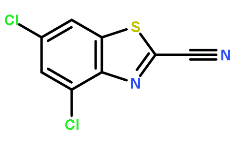 4,6-二氯苯并[d]噻唑-2-甲腈